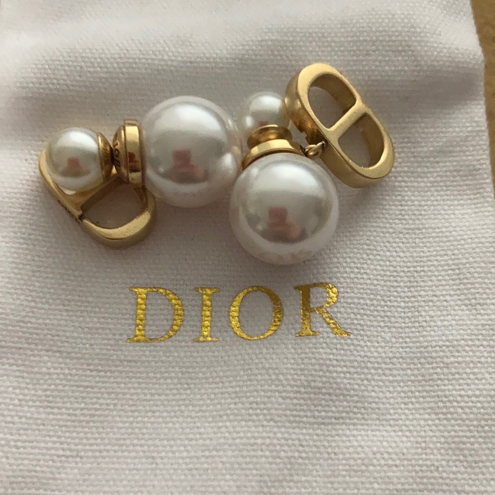 Dior Gold Earrings